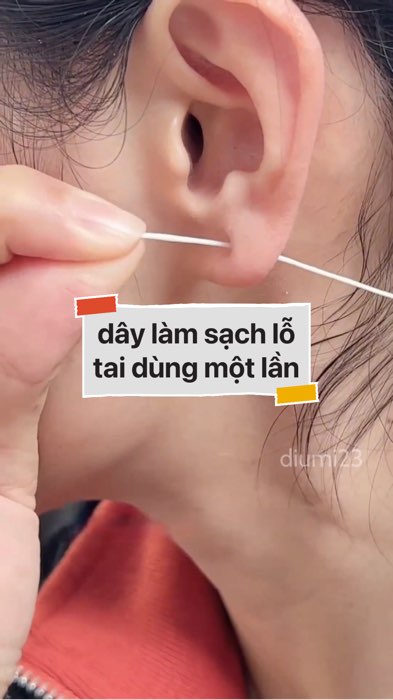 ￼ dây làm sạch lỗ tai dùng một lần #VideohangDoiSong#shopeestyle#ShopeeVideo#ShopeeCreator #LuotVuiMuaLien#KOLUyTin#Videomuasam #diumi908
