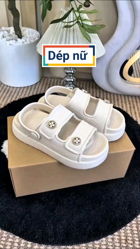 Dép sandal nữ #depnu #depsandal #HangMoiVe #ShopeeCreator #LuotVuiMuaLien