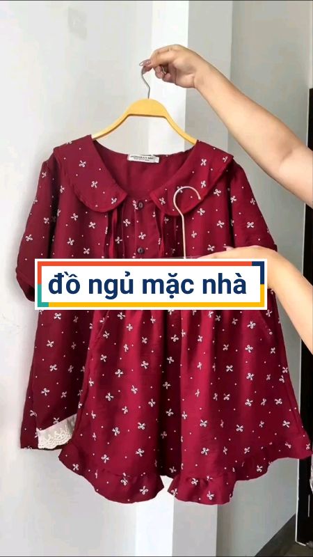 Set đò ngủ mặc nhà #domacnha #LuotVuiMuaLien #VideohangThoiTrang #ShopeeCreator