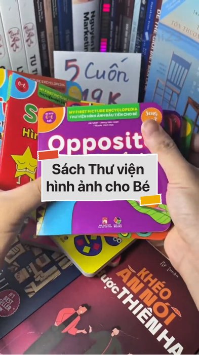 ￼Sách Thư viện hình ảnh cho Bé #VideoHangMevaBe#shopeestyle#ShopeeVideo#ShopeeCreator#LuotVuiMuaLien #diumi934