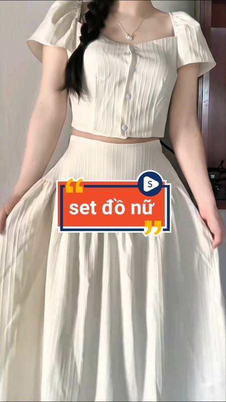 Set đồ xinh đi du lịch, đi biển #setdoxinh #setdonu #SandealcungKOL #HangMoiVe #LuotVuiMuaLien #ShopeeCreator #ShopeeVideo