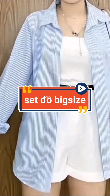 Set đồ bigsize #dobigsize #videohangThoiTrang #SandealcungKOL #HangMoiVe #ShopeeVideo #ShopeeCreator #LuotVuiMuaLien