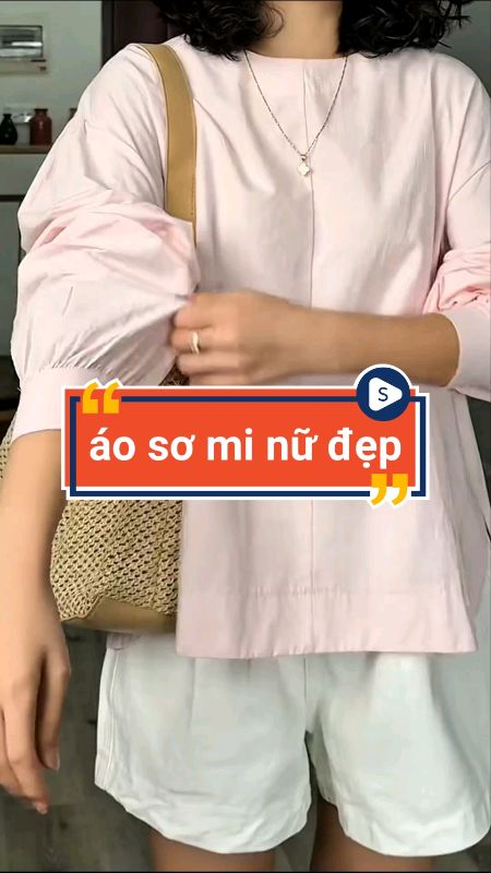 Áo sơ mi nữ xinh #aosominu #aokieunu #videohangThoiTrang #LuotVuiMuaLien #sandealcungKOL #HangMoiVe #ShopeeCreator
