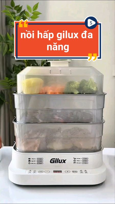 Nồi hấp gilux đa năng #noihap #noihapdanang #noihapgilux #VideohangTieuDung #LuotVuiMuaLien #sandealcungKOL #HangMoiVe #shopeeVideo #ShopeeCreator