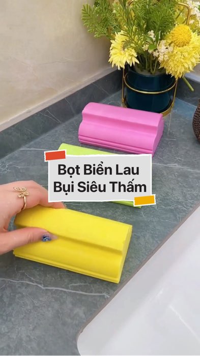 Mút Bọt Biển Lau Bụi Thấm Hút #VideohangTieuDung #shopeestyle#ShopeeVideo#ShopeeCreator #LuotVuiMuaLien#KOLUyTin#Videomuasam #SandealcungKOL #diumi960