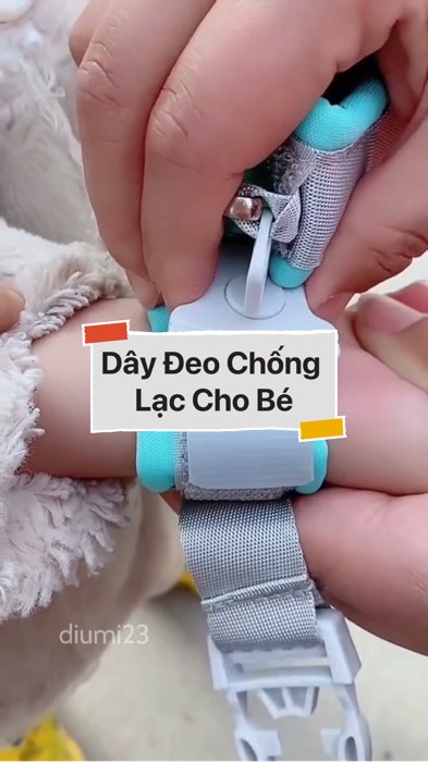 Dây Đeo Chống Lạc Cho Bé #VideoHangMevaBe#shopeestyle#ShopeeVideo#ShopeeCreator#LuotVuiMuaLien #diumi964
