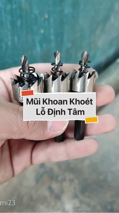 ￼Mũi Khoan Khoét Lỗ Định Tâm #VideohangDoiSong#ShopeeVideo#ShopeeCreator #LuotVuiMuaLien#KOLUyTin#Videomuasam #SandealcungKOL #diumi983