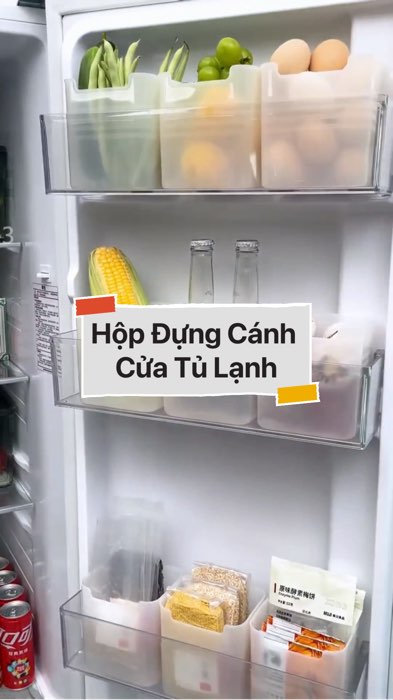 Hộp Đựng Cánh Cửa Tủ Lạnh #VideoHangGiaDung#shopeestyle#ShopeeVideo#ShopeeCreator #LuotVuiMuaLien #diumi994