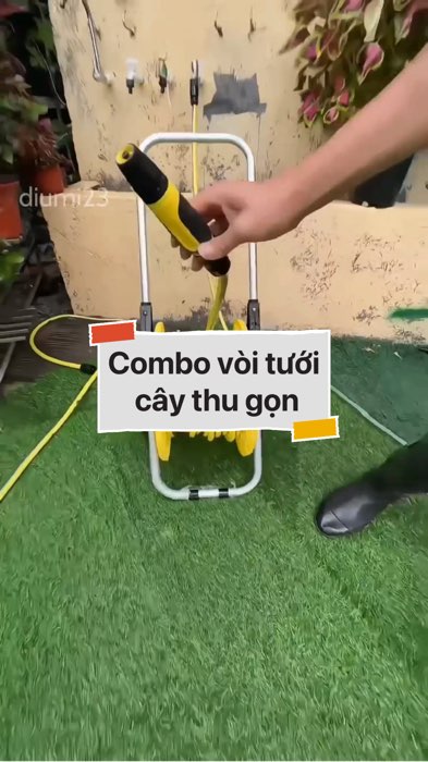 Combo vòi tưới cây thu gọn #VideohangDoiSong#ShopeeVideo#ShopeeCreator #LuotVuiMuaLien#KOLUyTin#Videomuasam #SandealcungKOL #diumi04