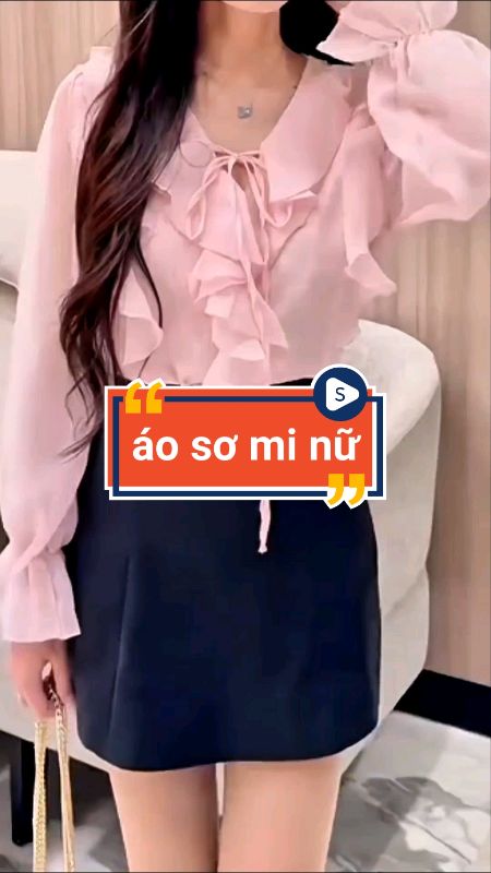 áo sơ mi xinh #aosominu #ShopeeCreator #videohangThoiTrang #LuotVuiMuaLien #sandealcungKOL #