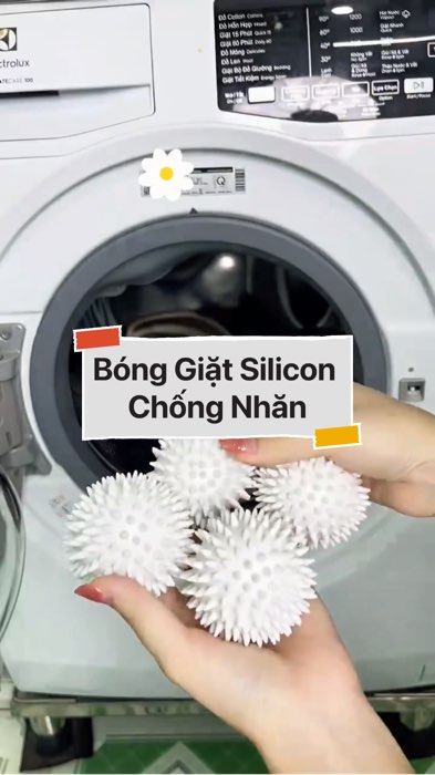 Bóng Giặt Silicon Chống Nhăn #VideohangDoiSong#ShopeeVideo#ShopeeCreator #LuotVuiMuaLien#KOLUyTin#Videomuasam #SandealcungKOL #diumi82