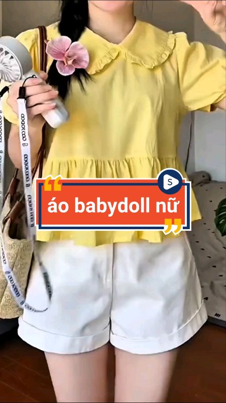 áo babydoll cổ sen tay bồng #aobabydoll #aokieunu #shopeeCreator #sandealcungKOL #LuotVuiMuaLien #videohangThoiTrang #HangMoiVe #ShopeeVideo