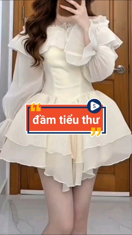 Đầm tiểu thư #damtieuthu #sandealcungKOL #VideohangThoiTrang #LuotVuiMuaLien #ShopeeVideo #shopeeCreator #HangMoiVe