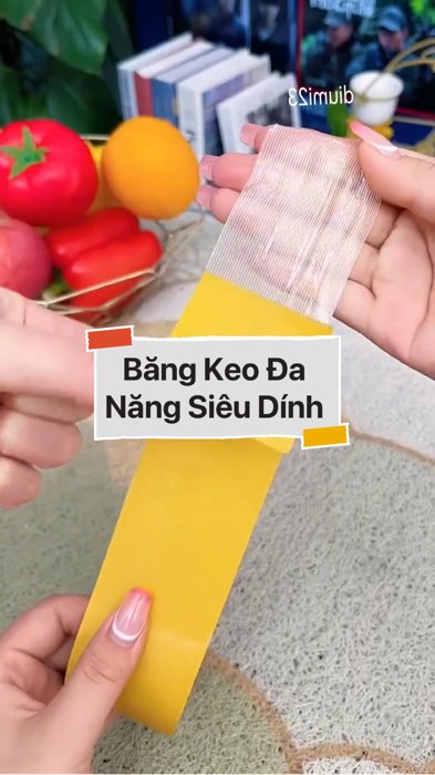 ￼Băng Dính 2 Mặt Lưới Chống Co Dãn #VideohangDoiSong#ShopeeVideo#VideohangTieuDung #LuotVuiMuaLien#KOLUyTin#Videomuasam #SandealcungKOL #diumi192
