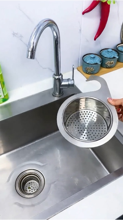 Giỏ Lọc Rác Treo Bồn Rửa Bát Bằng Inox Hình Thiên Nga #giolocracbonrua #khaylocracbonrua #giolocrac #khaylocrac #VideohangTieuDung #giadungtienich