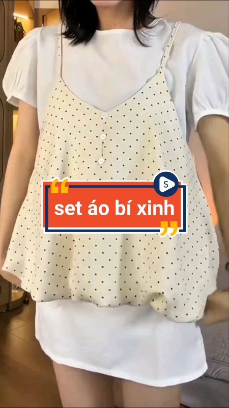 Set áo dáng bí xinh xắn #VideohangThoiTrang #ShopeeCreator #sandealcungKOL #LuotVuiMuaLien #HangMoiVe #ShopeeVideo