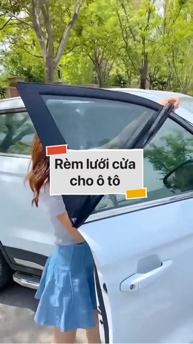 Rèm lưới cửa ô tô chống côn trùng #VideohangDoiSong#ShopeeVideo#ShopeeCreator #LuotVuiMuaLien#KOLUyTin#Videomuasam #SandealcungKOL #diumi264
