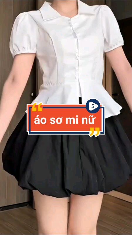 Áo sơ mi miho house #ShopeeCreator #aosominu #sandealcungKOL #LuotVuiMuaLien #VideohangThoiTrang #ShopeeVideo #HangMoiVe