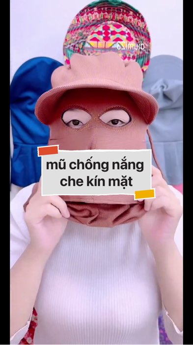 mũ chống nắng che kín mặt #VideohangThoiTrang#shopeestyle#ShopeeVideo#ShopeeCreator#LuotVuiMuaLien#KOLUyTin #diumi156
