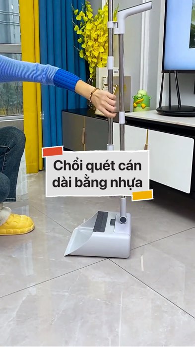 ￼ Chổi quét cán dài bằng nhựa #VideoHangGiaDung#shopeestyle#ShopeeVideo#ShopeeCreator #LuotVuiMuaLien #diumi204