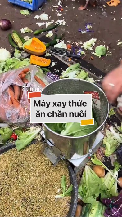 Máy inox xay thức ăn chăn nuôi #VideohangDoiSong#ShopeeVideo#ShopeeCreator #LuotVuiMuaLien#KOLUyTin#Videomuasam #SandealcungKOL #diumi241