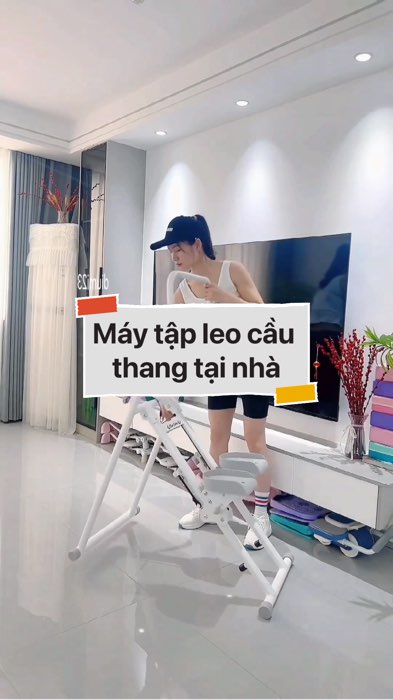 Máy tập leo cầu thang tại nhà #VideohangDoiSong#ShopeeVideo#ShopeeCreator #LuotVuiMuaLien#KOLUyTin#Videomuasam #SandealcungKOL #diumi330