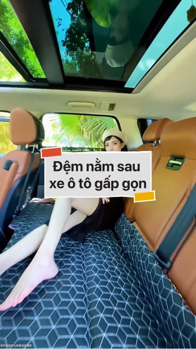 ￼Đệm nằm sau xe ô tô gấp gọn #VideohangDoiSong#ShopeeVideo#ShopeeCreator #LuotVuiMuaLien#KOLUyTin#Videomuasam #SandealcungKOL #diumi335
