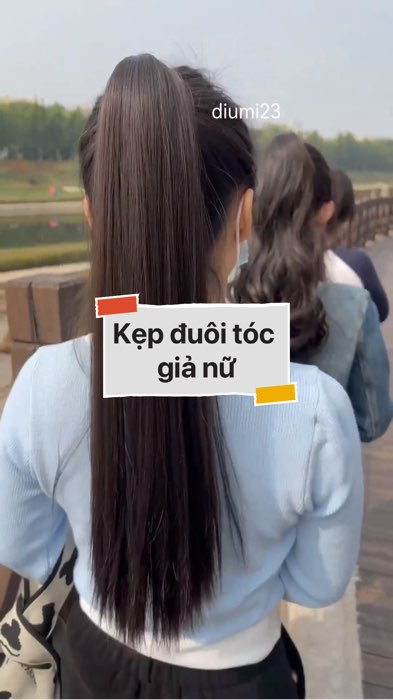 Kẹp đuôi tóc giả nữ #VideohangThoiTrang#shopeestyle#ShopeeVideo#ShopeeCreator#LuotVuiMuaLien#KOLUyTin #diumi337