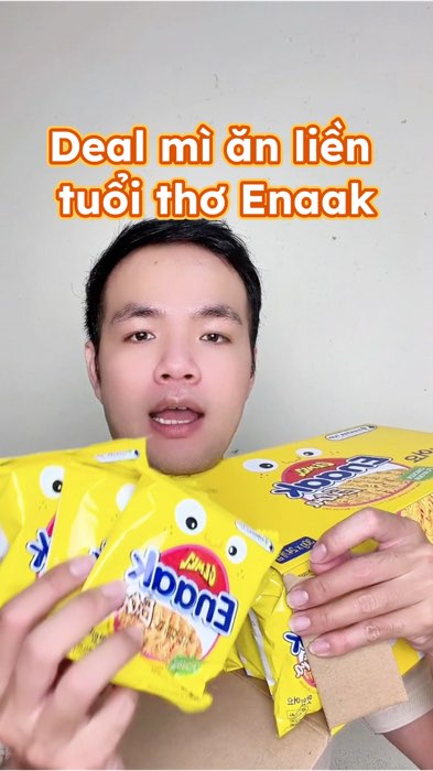 Deal mì tôm ăn liền Enaak quá hời #ShopeeVideo #ShopeeCreator #LuotVuiMuaLien #shopthinhhanh #SandealcungKOL #KOLUyTin
