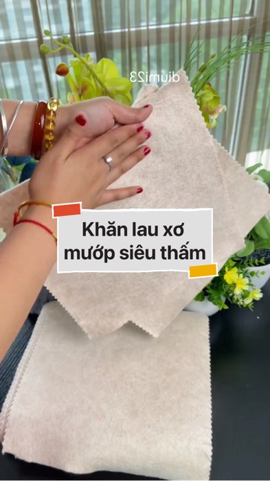 Khăn lau xơ mướp siêu thấm #VideohangTieuDung #shopeestyle#ShopeeVideo#ShopeeCreator #LuotVuiMuaLien#KOLUyTin#Videomuasam #SandealcungKOL #diumi354