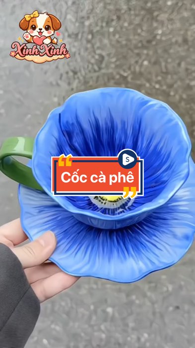 ￼Cốc Cà Phê Gốm Hoa Văn Nghệ Thuật Thiết Kế Sáng Tạo Kèm Đĩa, Cốc Latte Sang Trọng Cao Cấp #xuhuong #SandealcungKOL
