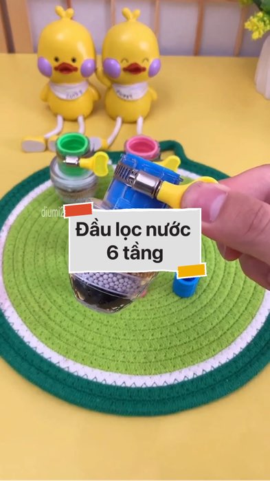 Đầu lọc nước 6 tầng #VideohangDoiSong#ShopeeVideo#ShopeeCreator #LuotVuiMuaLien#KOLUyTin#Videomuasam #SandealcungKOL #diumi375