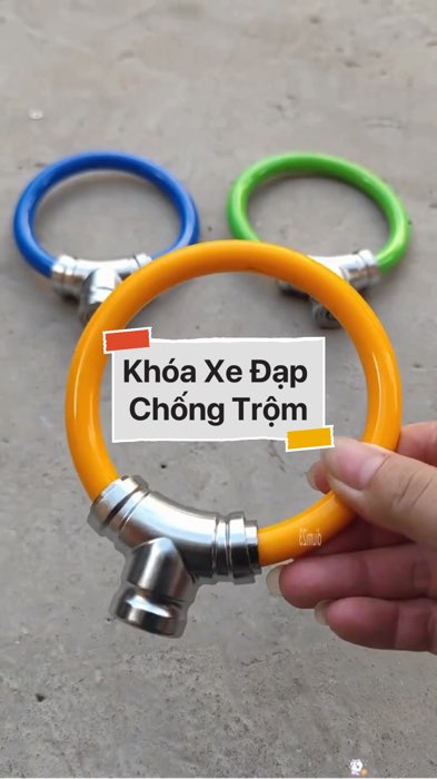 ￼Khóa Xe Đạp Chống Trộm #VideohangDoiSong#ShopeeVideo#ShopeeCreator #LuotVuiMuaLien#KOLUyTin#Videomuasam #SandealcungKOL #diumi378