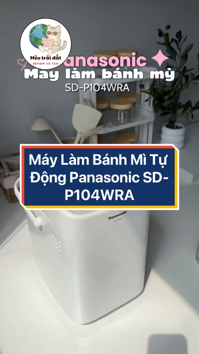 Máy Làm Bánh Mì Tự Động Panasonic SD-P104WRA #KOLUyTin  #ShopeeVideo #LuotVuiMuaLien #ShopeeCreator #HangMoiVe #shopeestyle