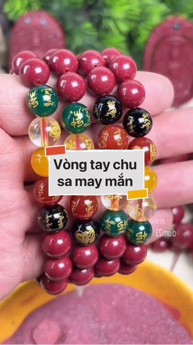 Vòng tay chu sa may mắn #VideohangDoiSong#ShopeeVideo#ShopeeCreator #LuotVuiMuaLien#KOLUyTin#Videomuasam #SandealcungKOL #diumi418