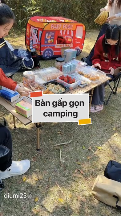 bàn gấp gọn camping #VideohangDoiSong#ShopeeVideo#ShopeeCreator #LuotVuiMuaLien#KOLUyTin#Videomuasam #SandealcungKOL #diumi498