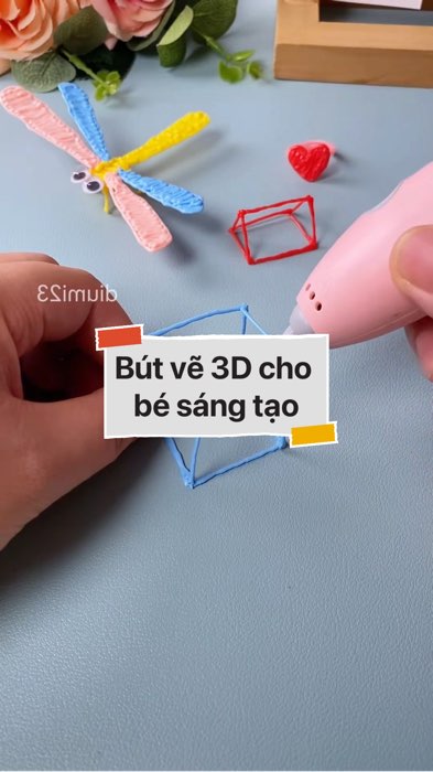 Bút vẽ 3D cho bé #videohangvanphongpham#shopeestyle#ShopeeVideo#ShopeeCreator #LuotVuiMuaLien #diumi576