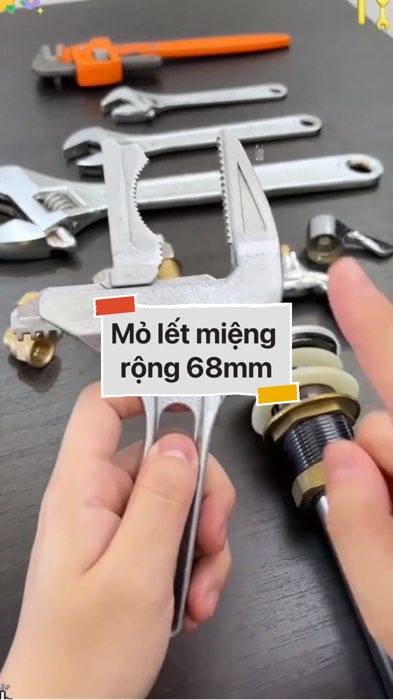 Mỏ lết miệng rộng 68mm #VideohangDoiSong#ShopeeVideo#ShopeeCreator #LuotVuiMuaLien#KOLUyTin#Videomuasam #SandealcungKOL #diumi603