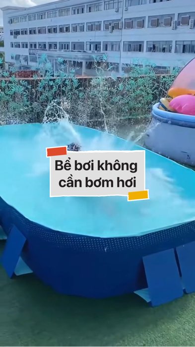Bể bơi gấp gọn không cần bơm hơi #VideohangDoiSong#ShopeeVideo#ShopeeCreator #LuotVuiMuaLien#KOLUyTin#Videomuasam #SandealcungKOL #diumi635