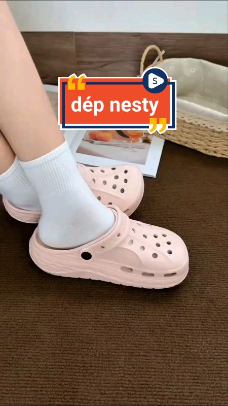 Dép nesty xinh tặng kèm charm #depnesty #depnu #VideohangThoiTrang #LuotVuiMuaLien #HangMoiVe #ShopeeVideo #ShopeeCreator