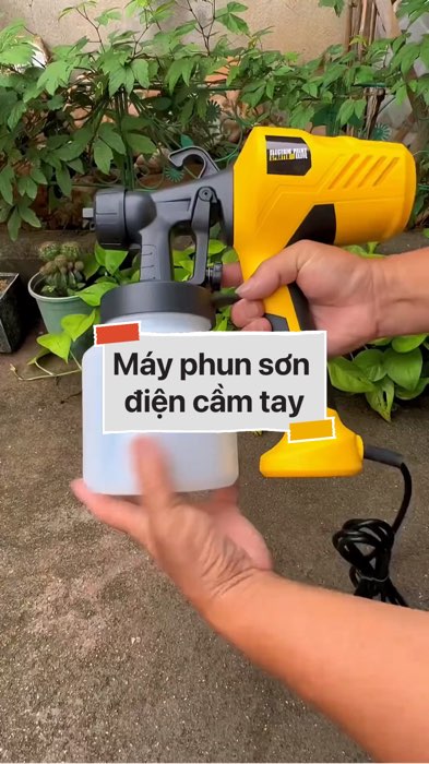 Máy phun sơn điện cầm tay #VideohangDienTu#shopeestyle#ShopeeVideo#ShopeeCreator #LuotVuiMuaLien#KOLUyTin#Videomuasam #SandealcungKOL #diumi734