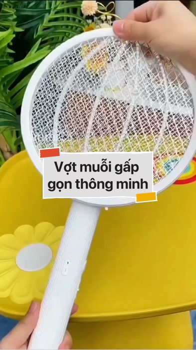 Vợt muỗi gấp gọn thông minh #VideohangDienTu#shopeestyle#ShopeeVideo#ShopeeCreator #LuotVuiMuaLien#KOLUyTin#Videomuasam #SandealcungKOL #diumi836