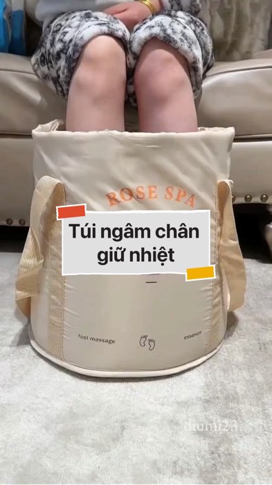 Túi ngâm chân giữ nhiệt #VideohangDoiSong#ShopeeVideo#ShopeeCreator #LuotVuiMuaLien#KOLUyTin#Videomuasam #SandealcungKOL #diumi843