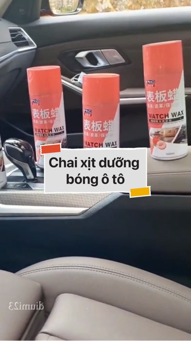 Chai xịt dưỡng bóng ô tô #VideohangDoiSong#ShopeeVideo#ShopeeCreator #LuotVuiMuaLien#KOLUyTin#Videomuasam #SandealcungKOL #diumi875