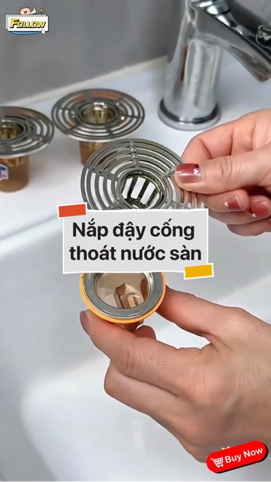 ￼Nắp đậy cống thoát nước sàn #VideoHangGiaDung#shopeestyle#ShopeeVideo#ShopeeCreator #LuotVuiMuaLien #diumi914