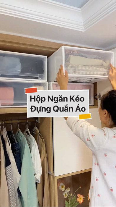 ￼Hộp Ngăn Kéo Đựng Quần Áo #VideoHangGiaDung#shopeestyle#ShopeeVideo#ShopeeCreator #LuotVuiMuaLien #diumi999