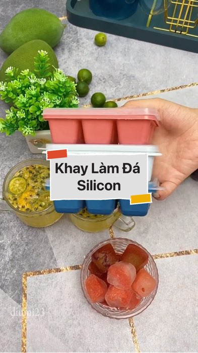 ￼Khay Làm Đá Silicon #VideohangTieuDung #shopeestyle#ShopeeVideo#ShopeeCreator #LuotVuiMuaLien#KOLUyTin#Videomuasam #SandealcungKOL #diumi07