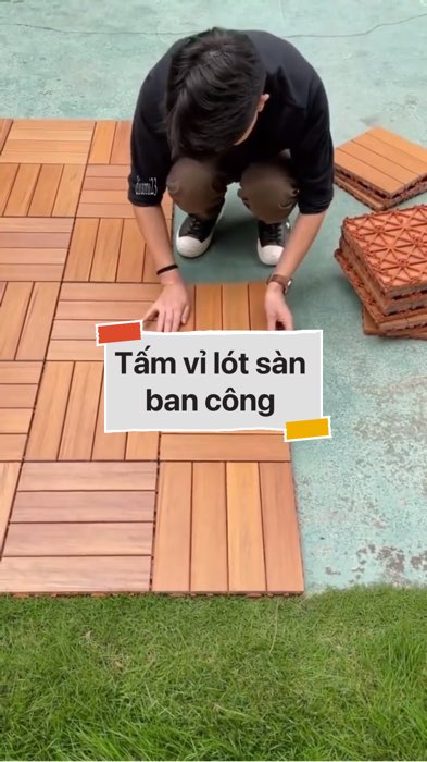 Tấm vỉ lót sàn ban công #VideohangNhaCua#shopeestyle#ShopeeVideo#ShopeeCreator #LuotVuiMuaLien#KOLUyTin#Videomuasam #SandealcungKOL #diumi28