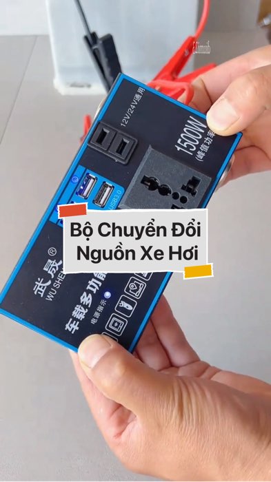 ￼Bộ Chuyển Đổi Nguồn Xe Hơi #VideohangDienTu#shopeestyle#ShopeeVideo#ShopeeCreator #LuotVuiMuaLien#KOLUyTin#Videomuasam #SandealcungKOL #diumi118