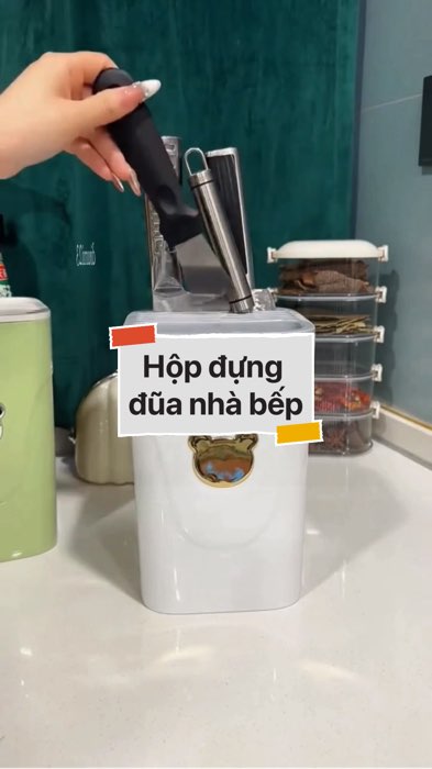 ￼Hộp đựng dao kéo thìa dĩa đũa muỗng